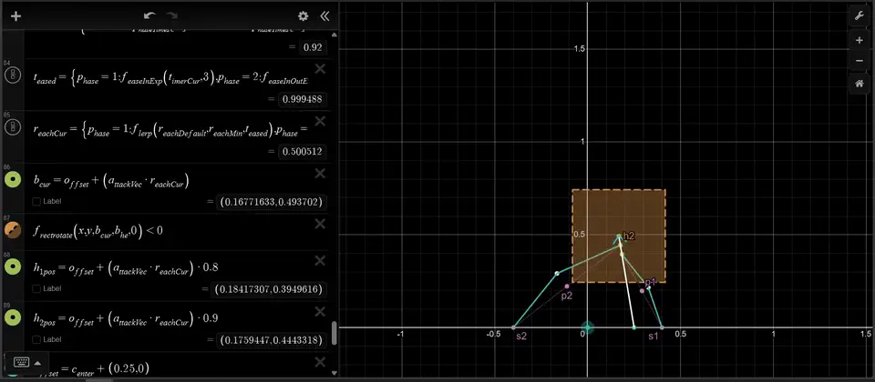 Desmos Inverse Kinematics Thrust