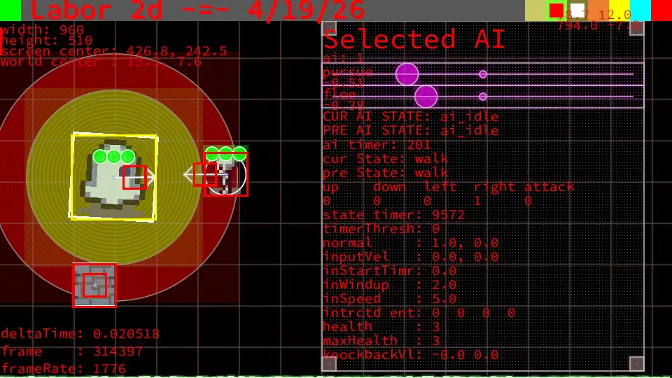 Knockback test